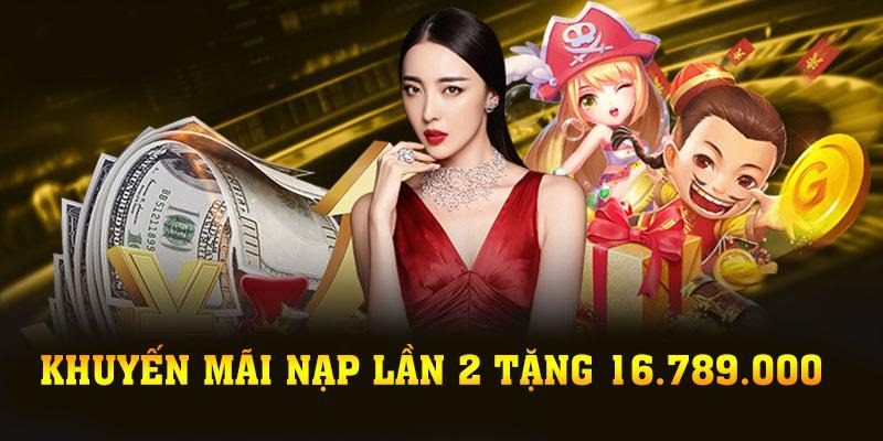 Nạp tiền vào tài khoản lần thứ 2 để nhận thưởng 50%